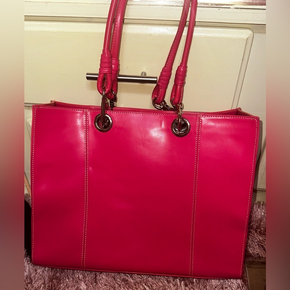Wilsons Leather Pink Laptop Bag